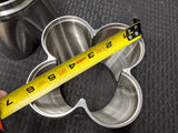 RSM/GLS 2.5" x 4" Billet Header Collectors (3D)