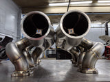 RSM/GLS 2.5" x 4" Billet Header Collectors (3D)
