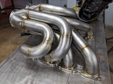 RSM/GLS 2.5" x 4" Billet Header Collectors (3D)