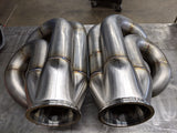 RSM/GLS 2.5" x 4" Billet Header Collectors (3D)