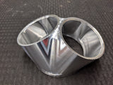 Billet Aluminum Intake Merge Dual 3"- 4"