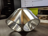 Billet Aluminum Intake Merge Dual 3"- 4"