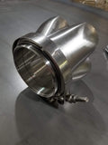 RSM/GLS 2.5" x 4" Billet Header Collectors (3D)
