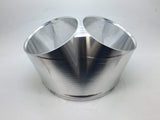 Billet Aluminum Intake Merge Dual 3.5"- 5"