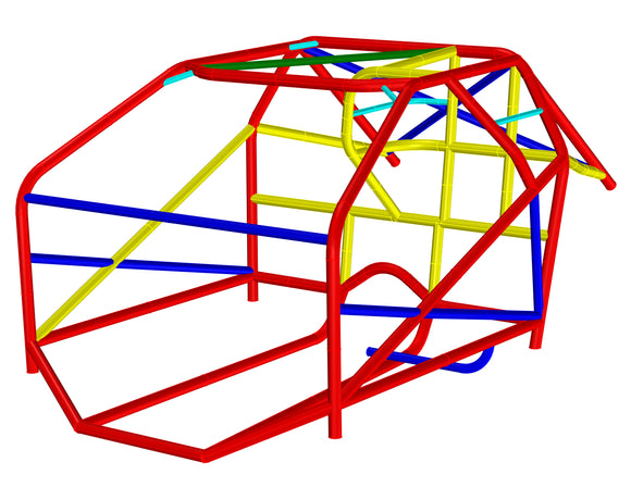 93-02 FBODY COMPLETE 25.5 ROLL CAGE KIT - (HIGH AND TIGHT VERSION)