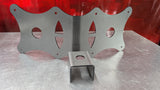 Dual Parachute Weld-On Pack Plate