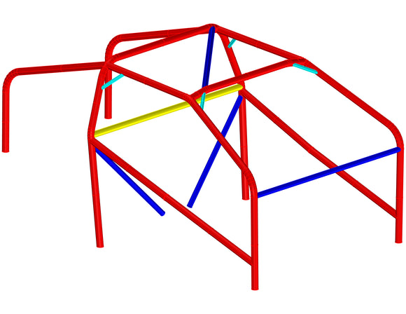 94-04 Mustang 8.50 Cert Roll Cage