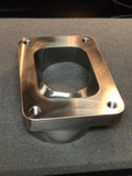 Street Carr Fabrication Stainless Billet Dual/OPEN 2.5" Inlet T6 Flange