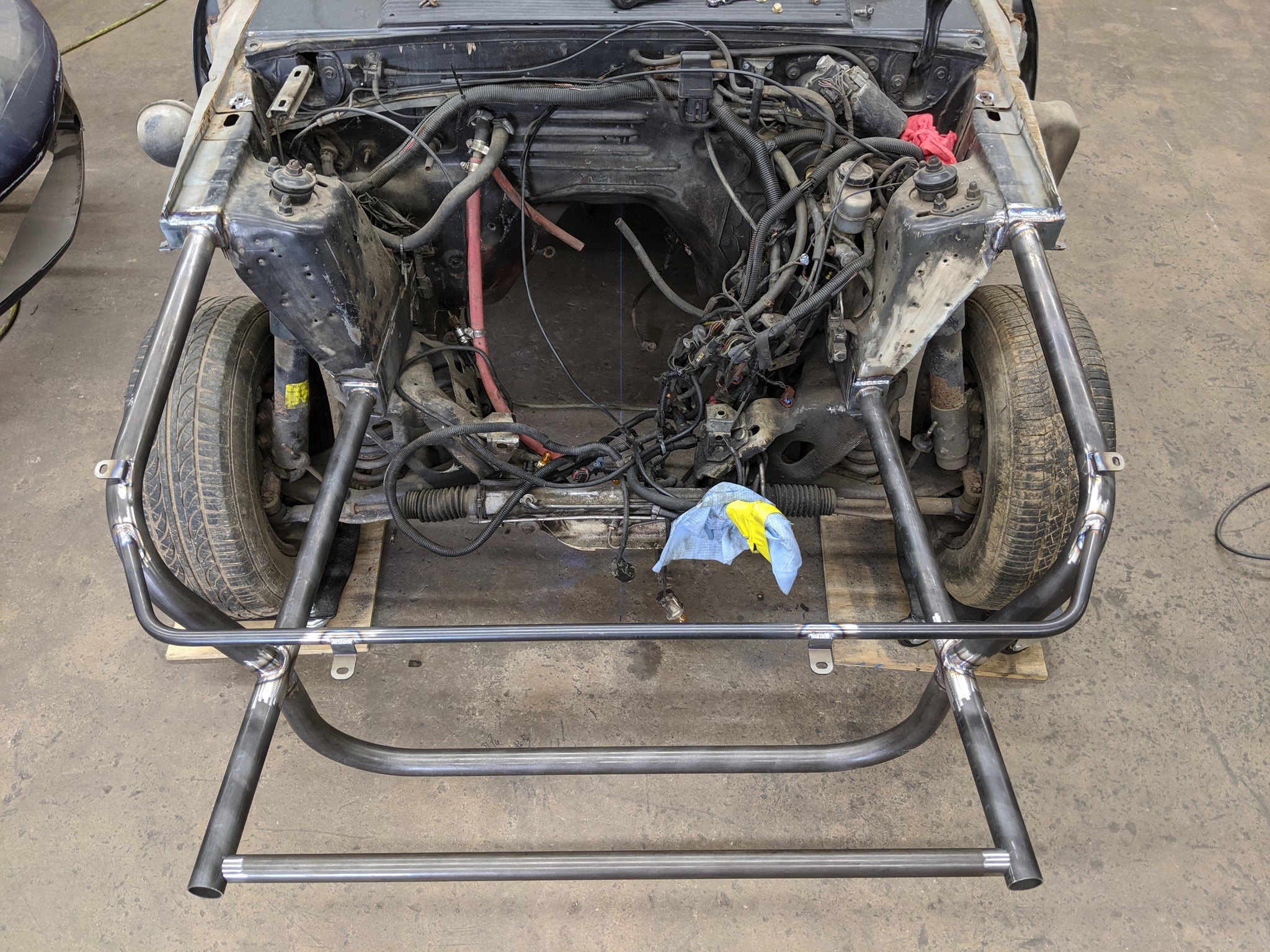 79-04 Mustang Universal Tubular Front Kit – Rock Solid Motorsports