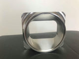 Street Carr Fabrication Stainless Billet 3.5" Single T4 Flange