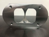 Street Carr Fabrication Stainless Billet 3.5" Dual/OPEN T6 Flange