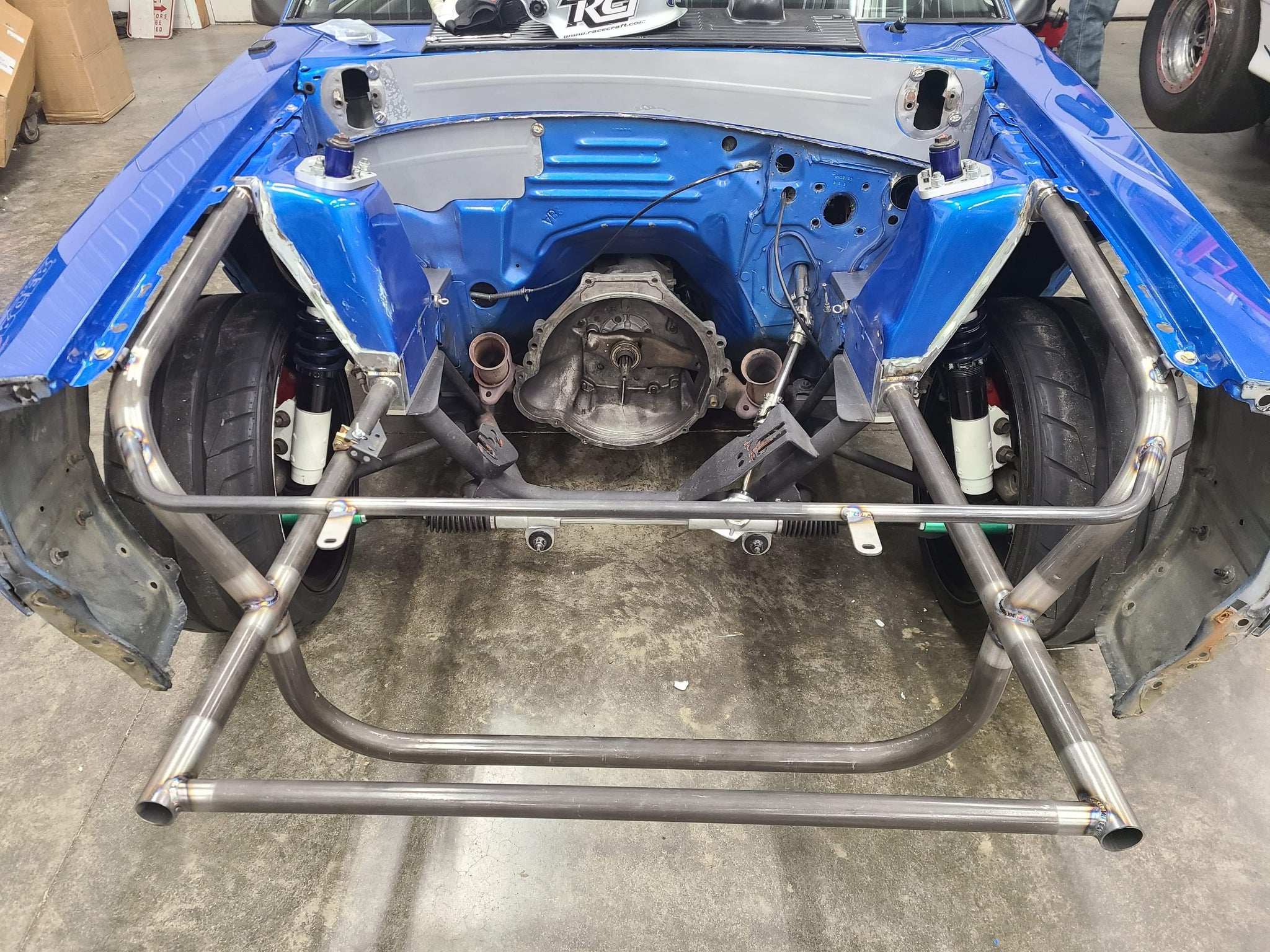 79-04 Mustang Universal Tubular Front Kit – Rock Solid Motorsports