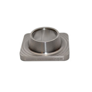 Street Carr Fabrication Stainless Billet Single 2.25" Inlet T4 Flange
