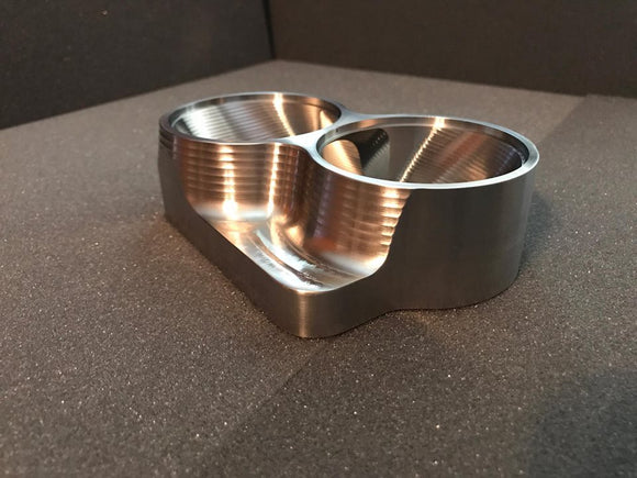 Street Carr Fabrication Stainless Billet Dual 2.5